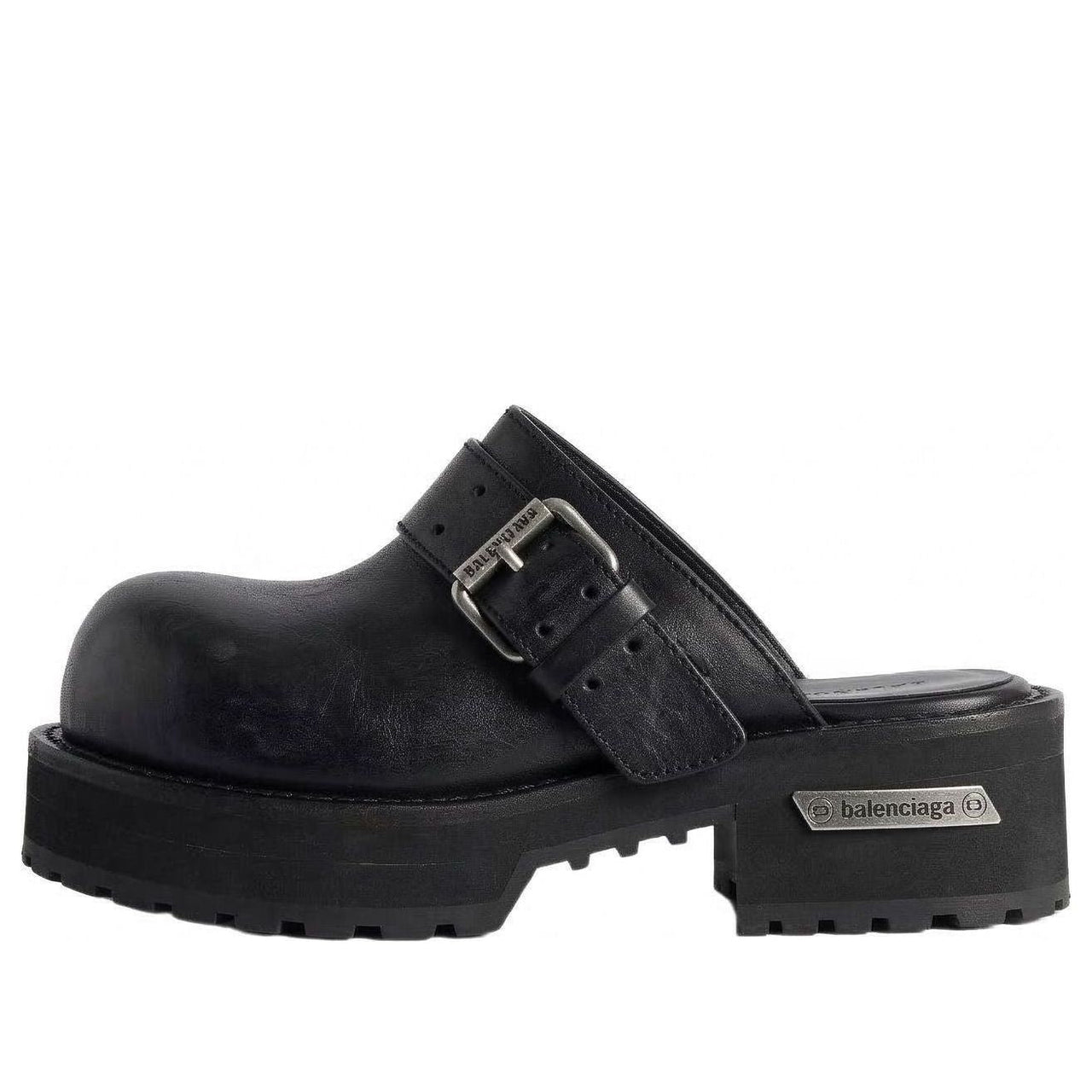 (WMNS) Balenciaga Venom Mule 'Black' 866571WBEQ41081