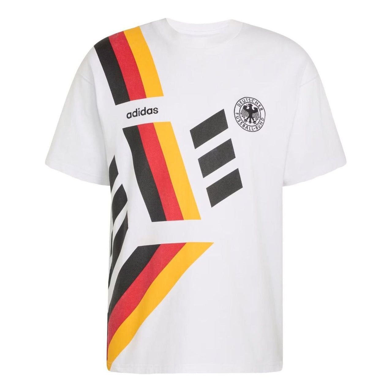 adidas Germany T-Shirt Asia Sizing 'White' KE0086