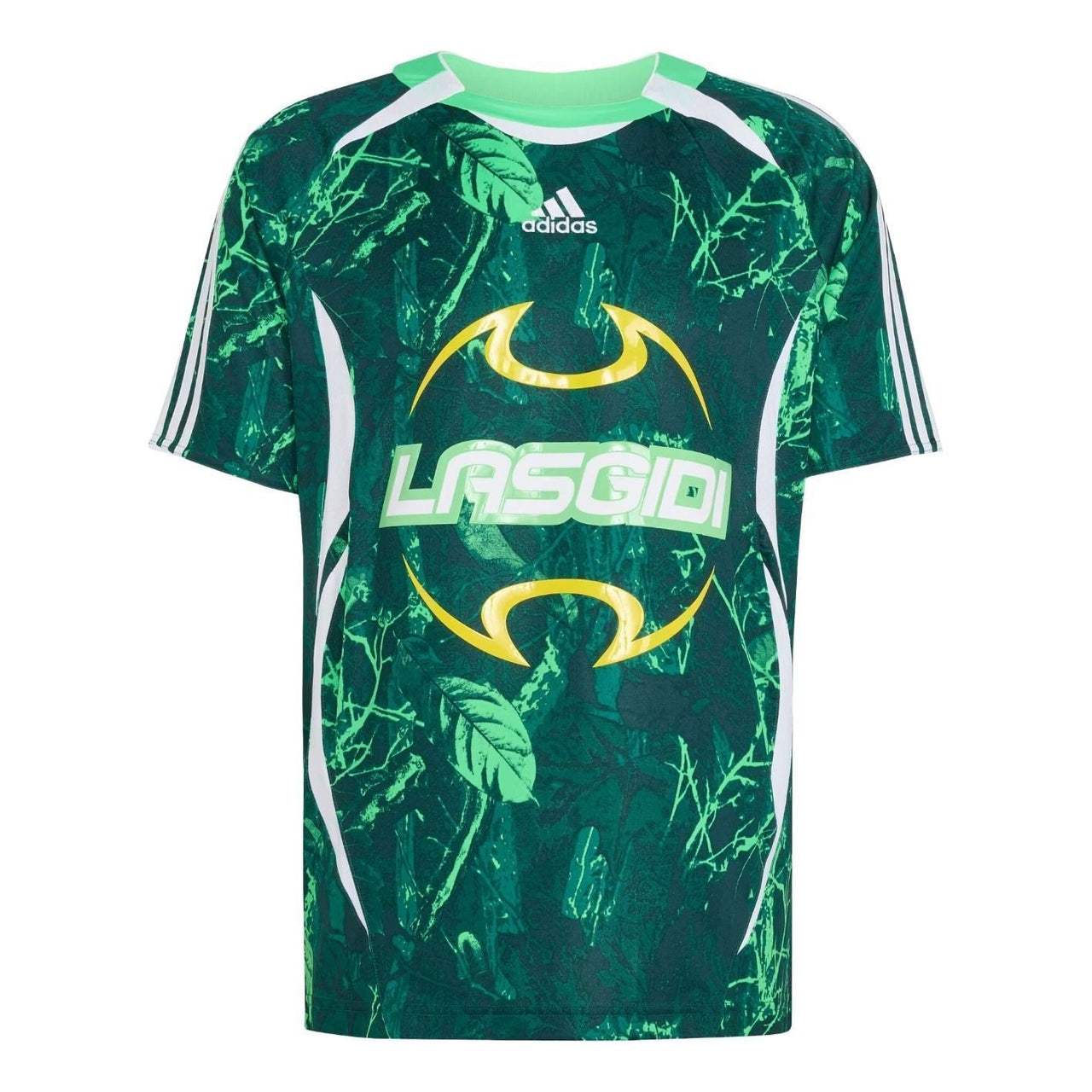 adidas Lagos 2026 Graphic Jersey 'Screaming Green Aurora Ivy Collegiate Green' KC8612