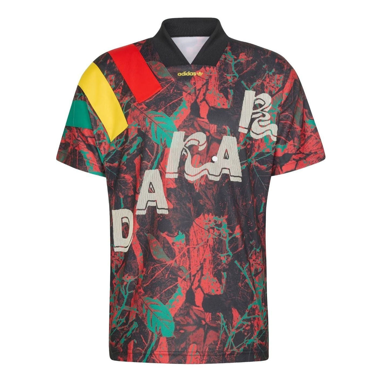 adidas Senegal 2026 Graphic Jersey 'Bold Green Eqt Yellow Red' KC8611