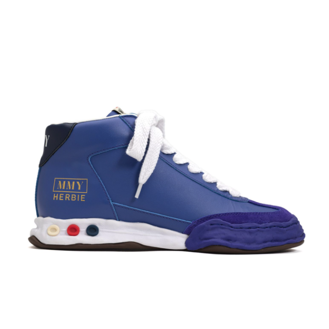 Maison MIHARA YASUHIRO HERBIE OG Sole Leather High-top Sneaker 'Purple' A09FW701-PUR