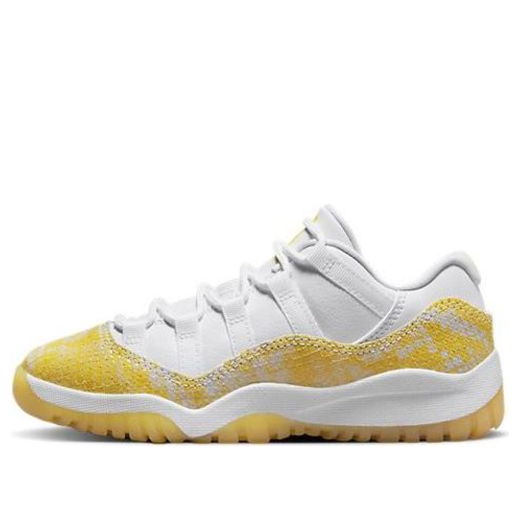 (PS) Air Jordan 11 Retro Low 'Yellow Snakeskin' 580522-107