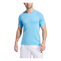 adidas Gym Training T-shirt Asia Sizing 'Light Blue' IS1295