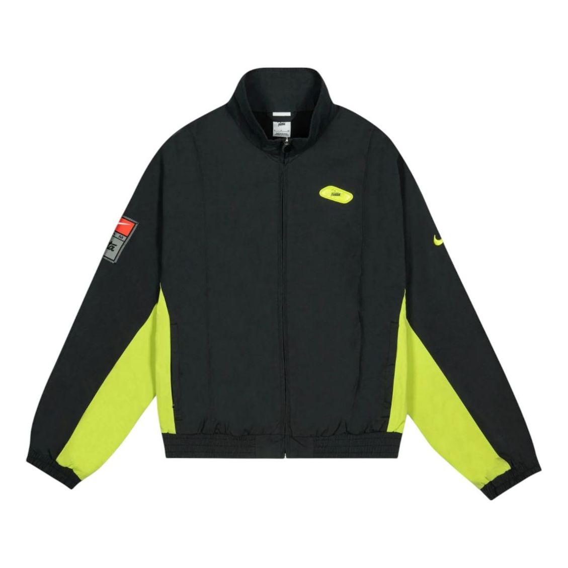 Nike x Patta Track Jacket Asia Sizing 'Black Cyber' HJ0713-010