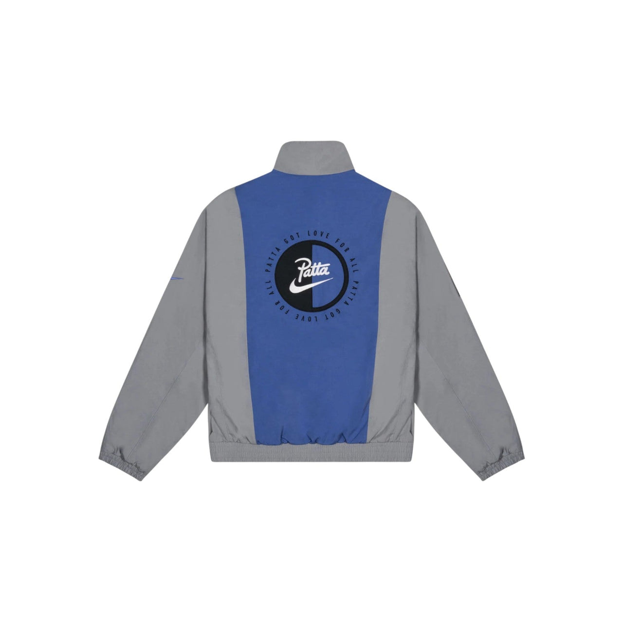 Nike x Patta Track Jacket Asia Sizing 'Grey Blue' HJ0713-073