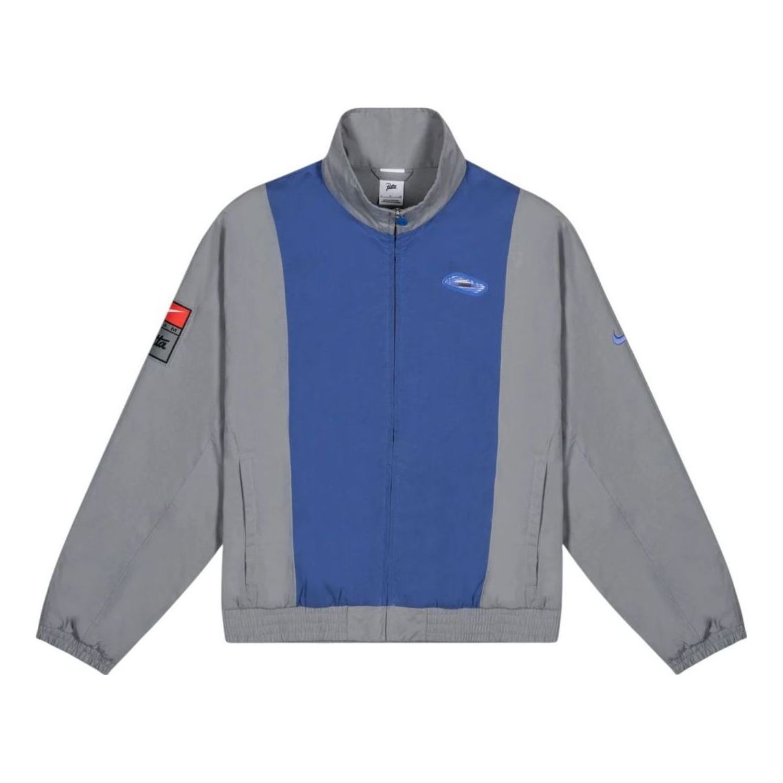 Nike x Patta Track Jacket Asia Sizing 'Grey Blue' HJ0713-073