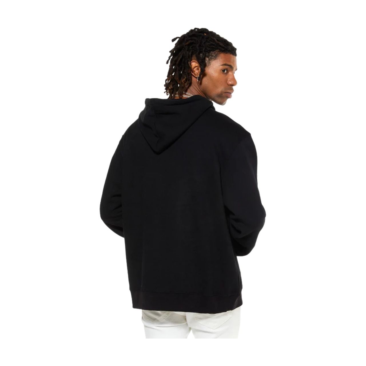 House of Cenmar Graphic Wolf Artwork Print Hoodie 'Black' HOC-HWP