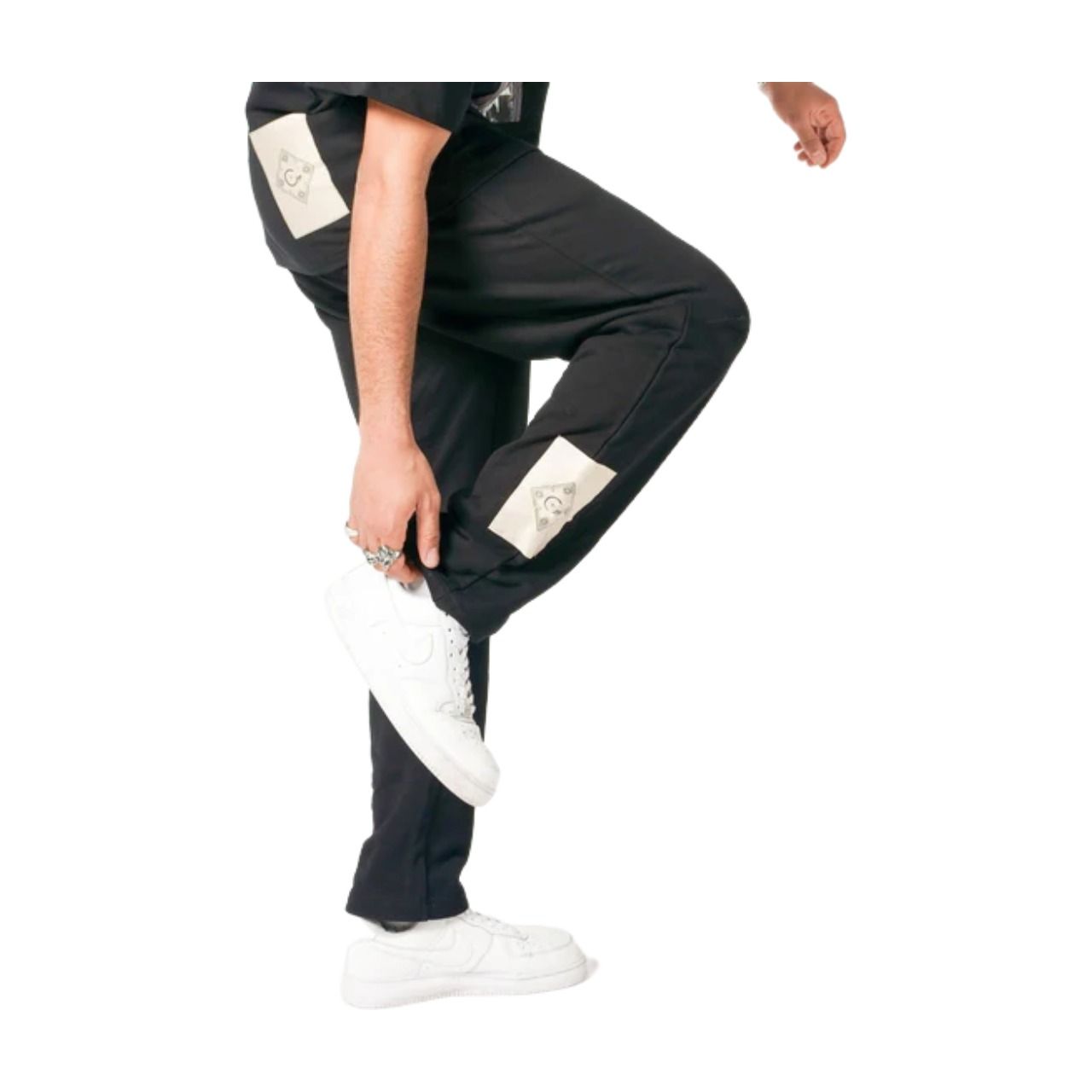House of Cenmar Power of Dream Print Pants 'Black' HOC-IJG