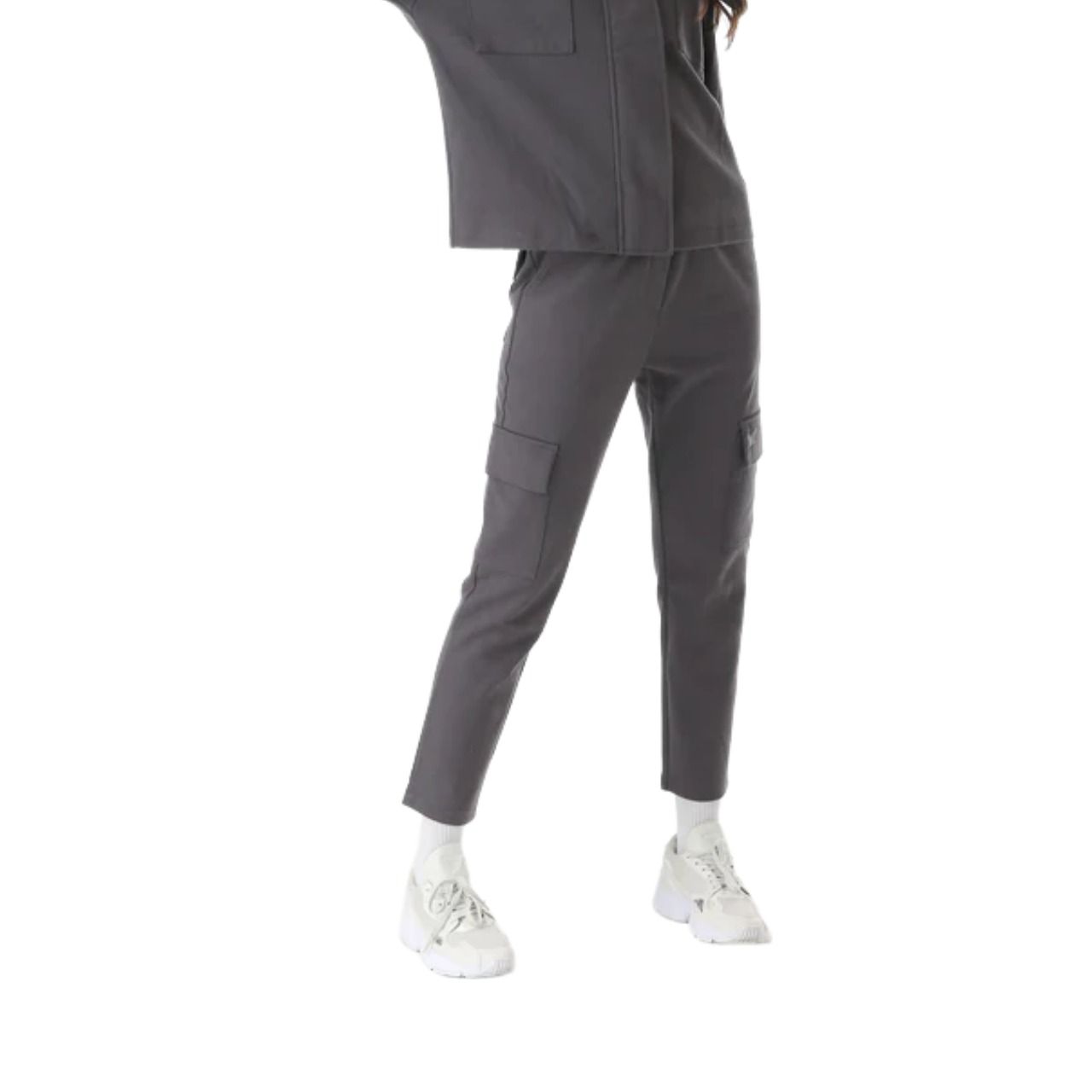 (WMNS) House of Cenmar Cargo Pants 'Gray' HOC-N10