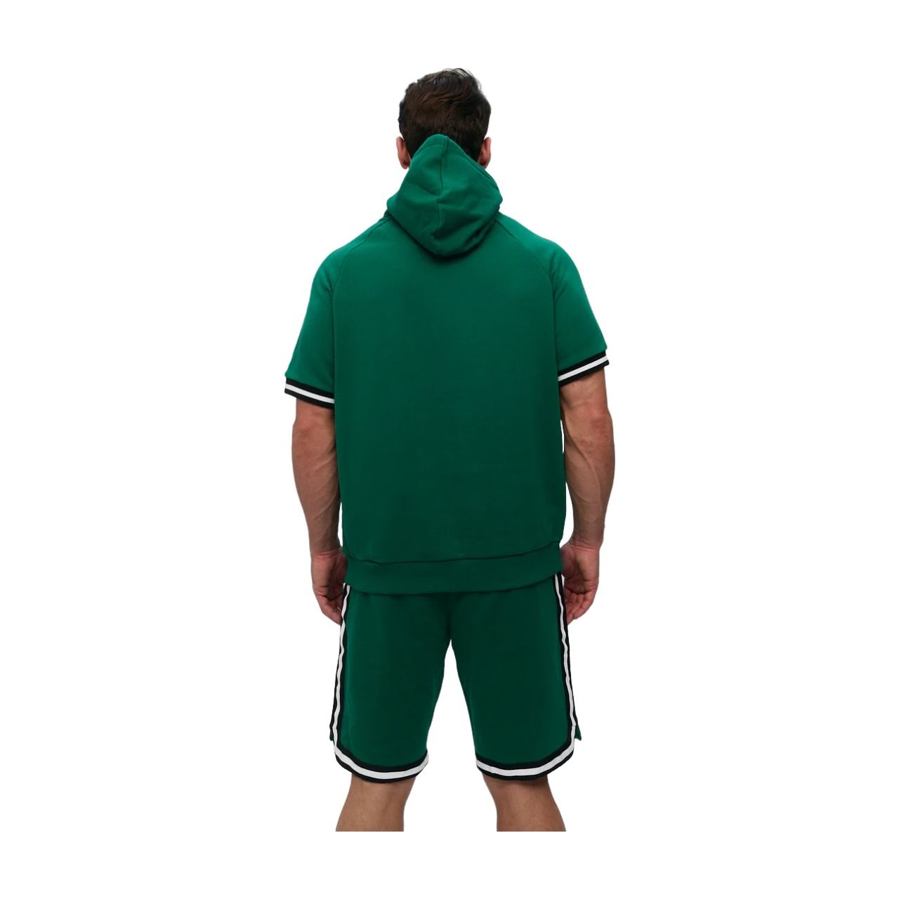 House of Cenmar Short Sleeve Hoodie 'Green' HOC-PT7