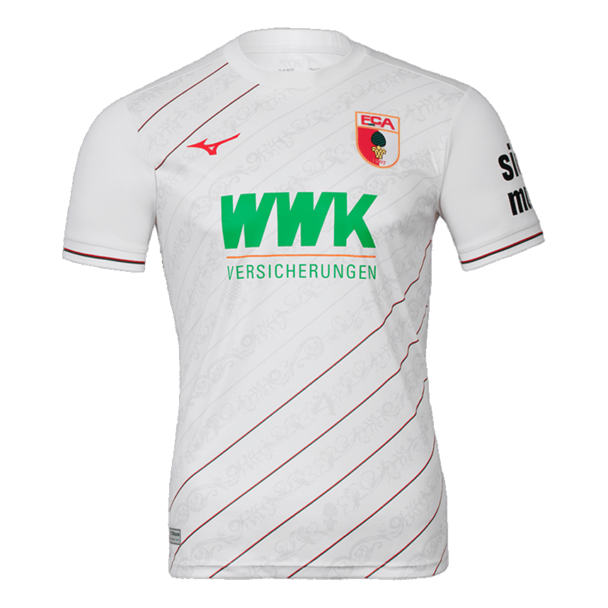 Mizuno FC Augsburg 24/25 Home Jersey 'Off White' P2GABX10-07