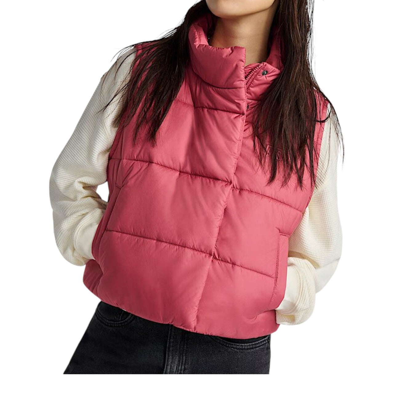 (WMNS) Vans Hillgate Cropped Vest 'Mauvewood Pink' VN000PK5ZRY
