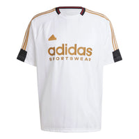 adidas House of Tiro Nations Pack T-shirt Asia Sizing 'White Black Tan' IW8867