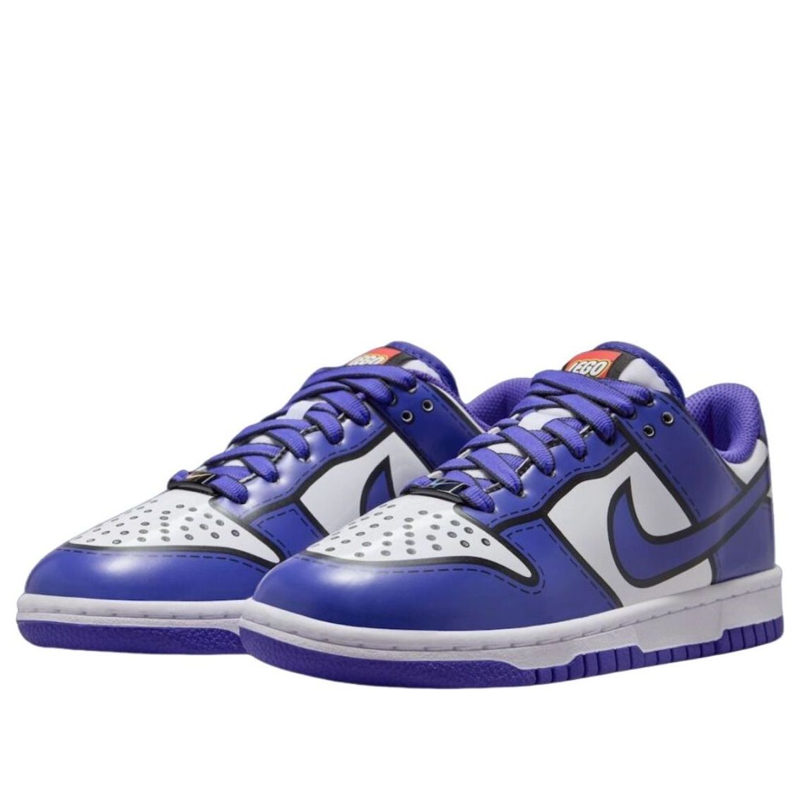 (GS) Nike x LEGO Dunk Low 'White Bright Concord' IF2117-102