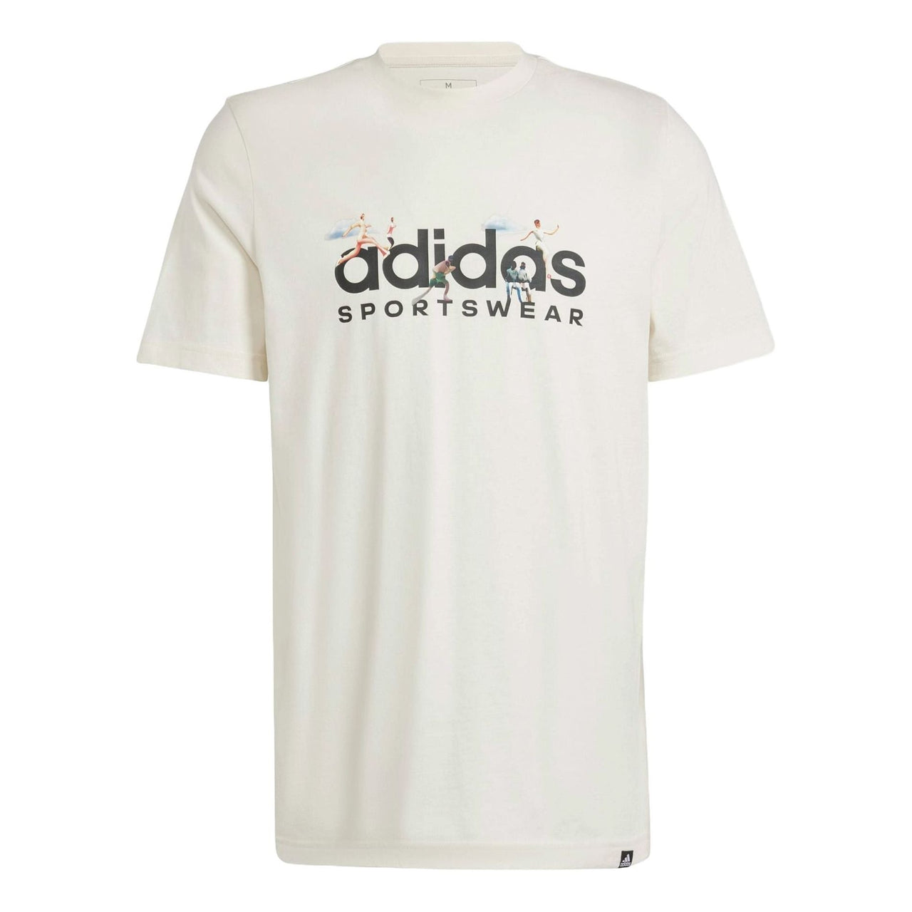 adidas Landscape Sportswear Graphic T-shirt Asia Sizing 'Beige' IM8305
