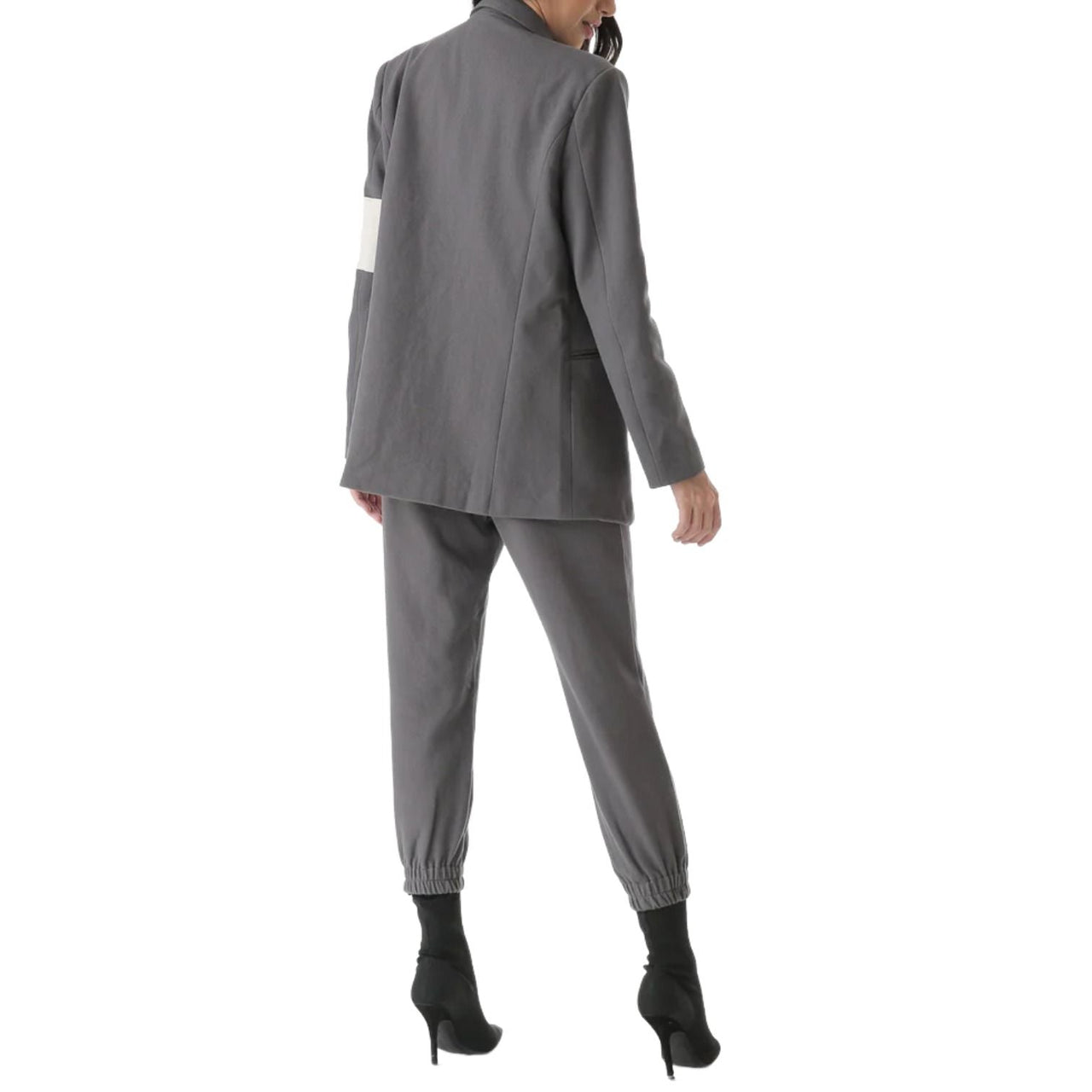 (WMNS) House of Cenmar Double Breasted Pants 'Gray' HOC-B0C01