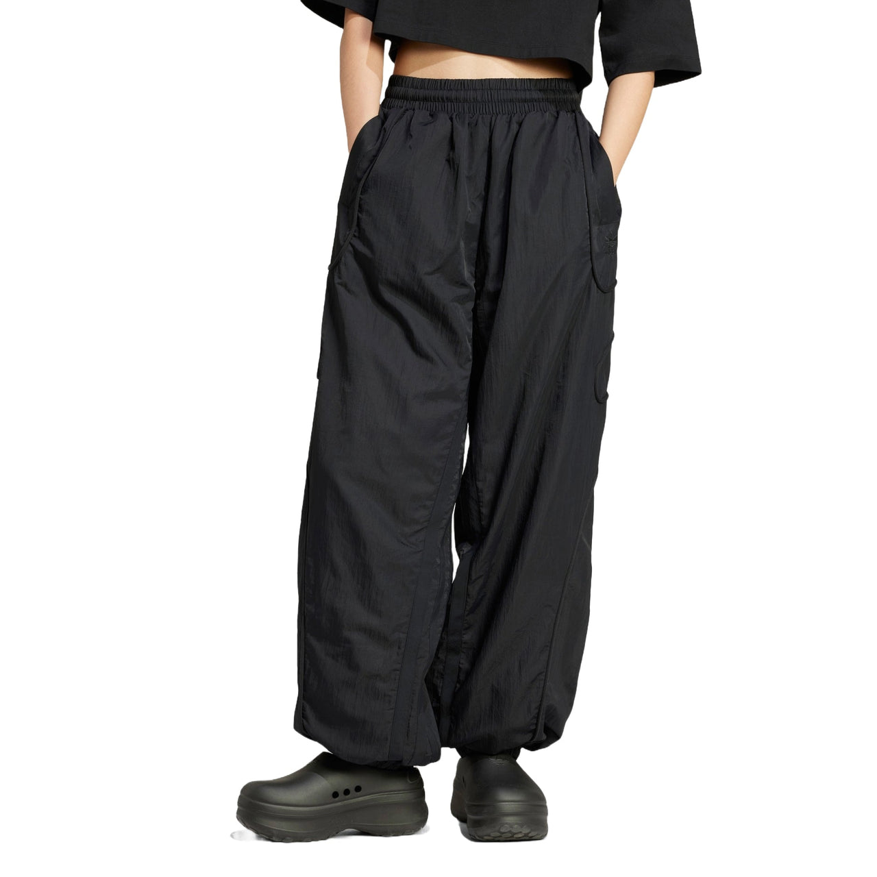 (WMNS) adidas Premium Pants Asia Sizing 'Black' IT9674
