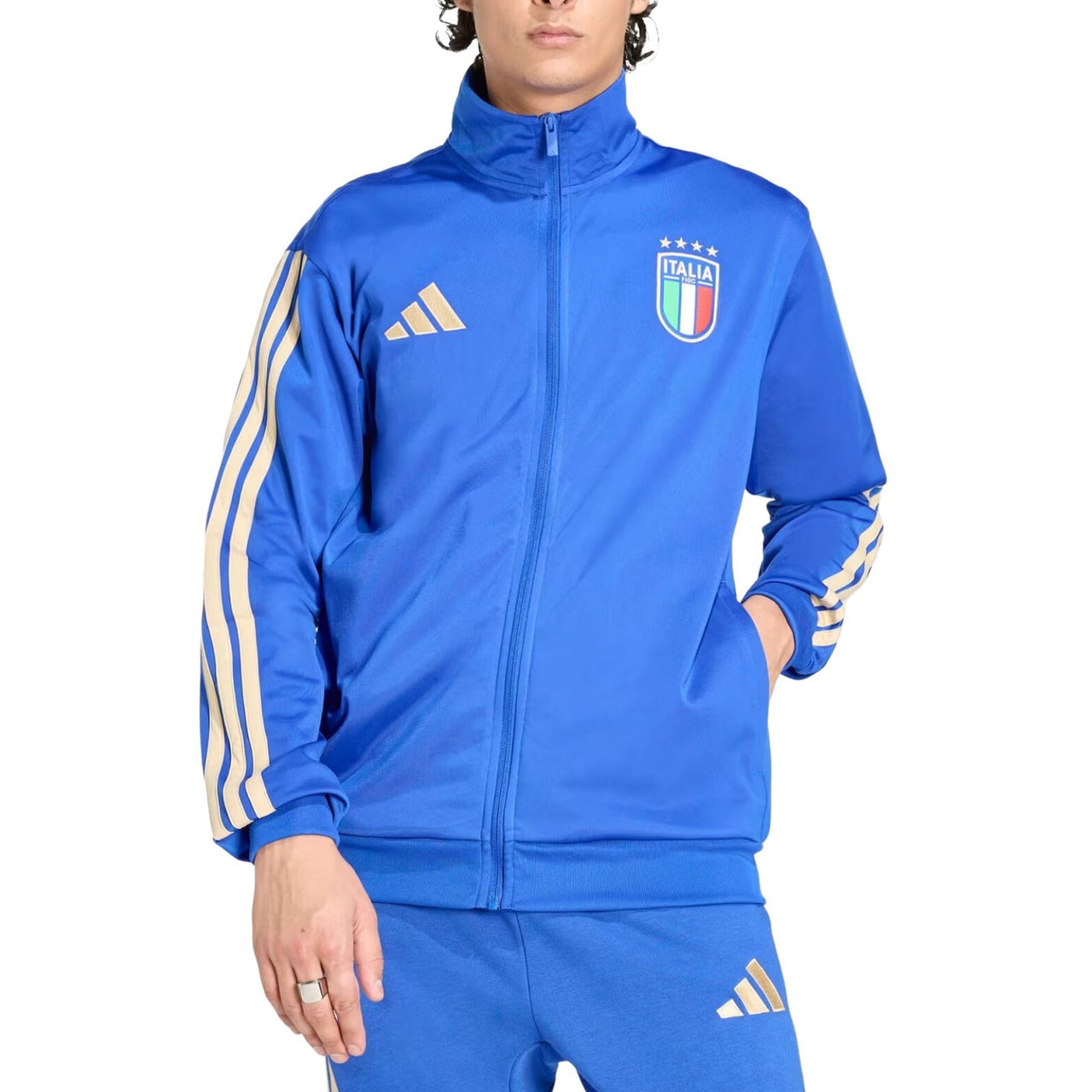 adidas Italy DNA Track Top 'Bold Blue' JY9660