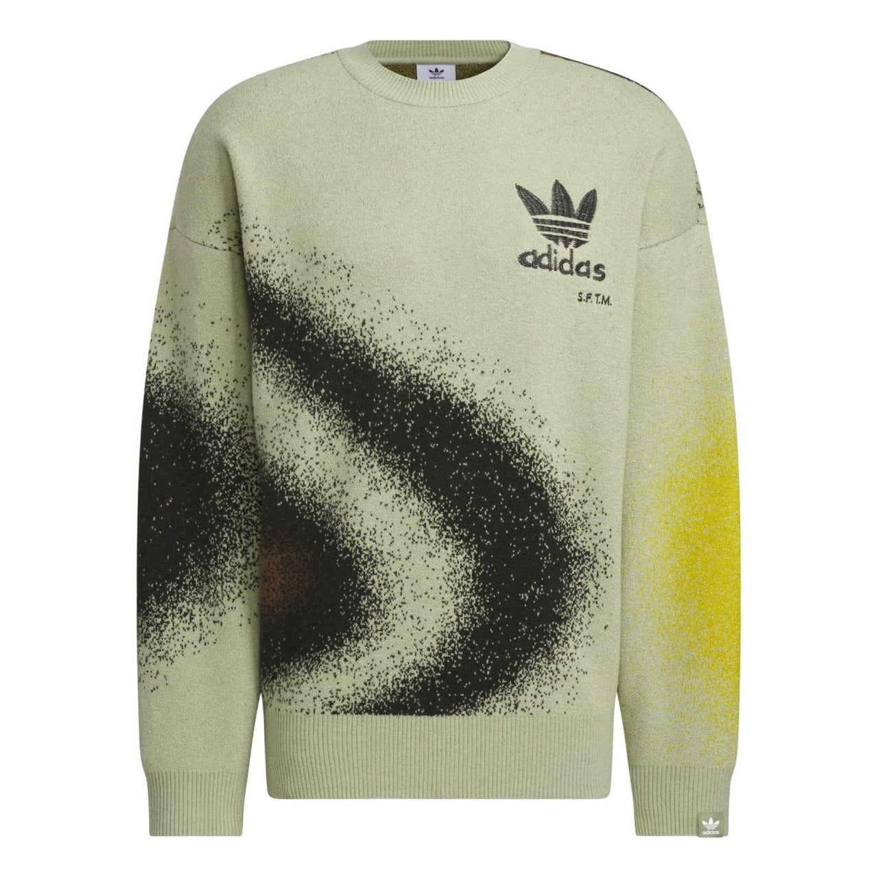 adidas Song For The Mute Fully Fashion Crew Sweatshirt Asia Sizing 'Tent Green' JI9643