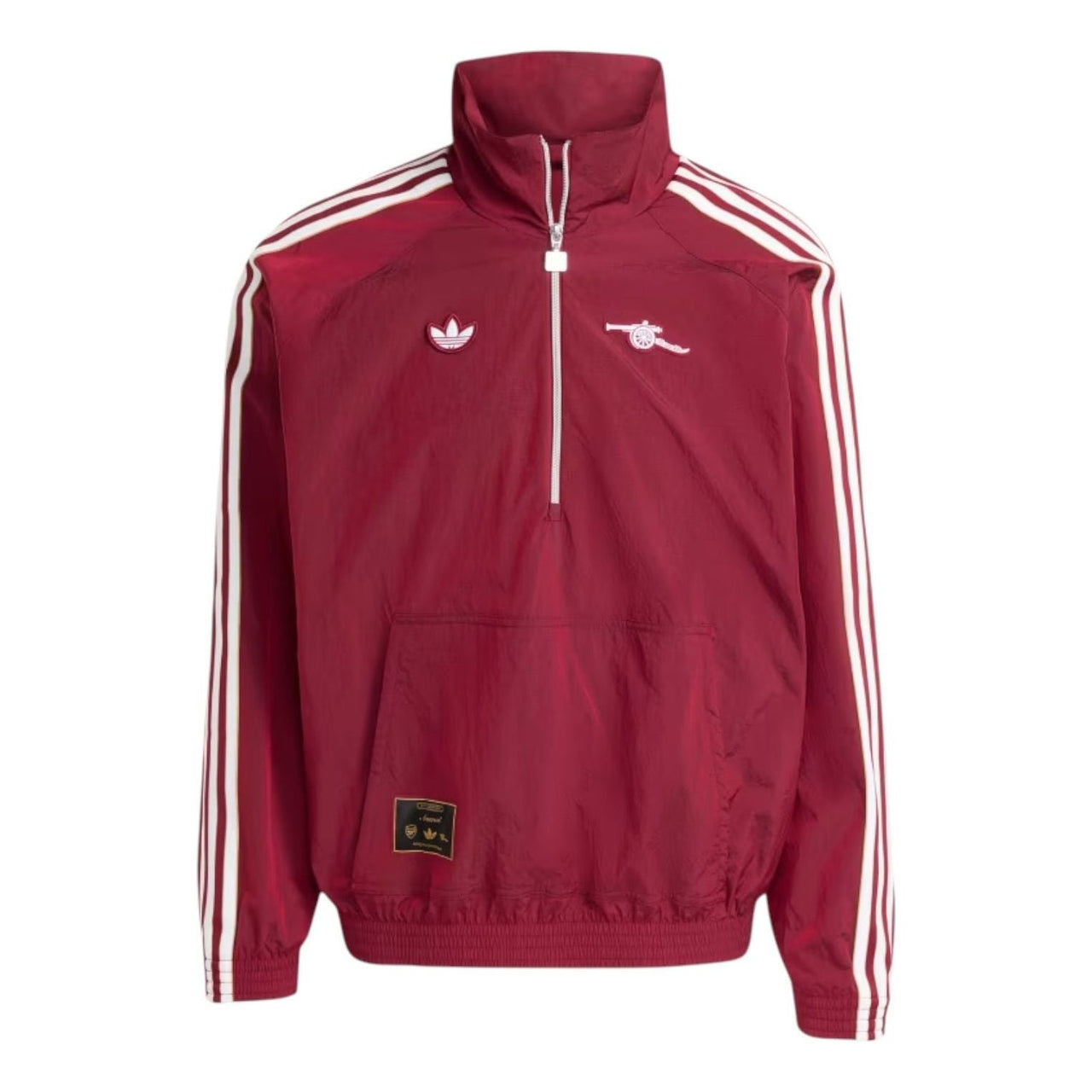 adidas Arsenal Terrace Icon Half-Zip Jacket 'Team Coll Burgundy' JM9399