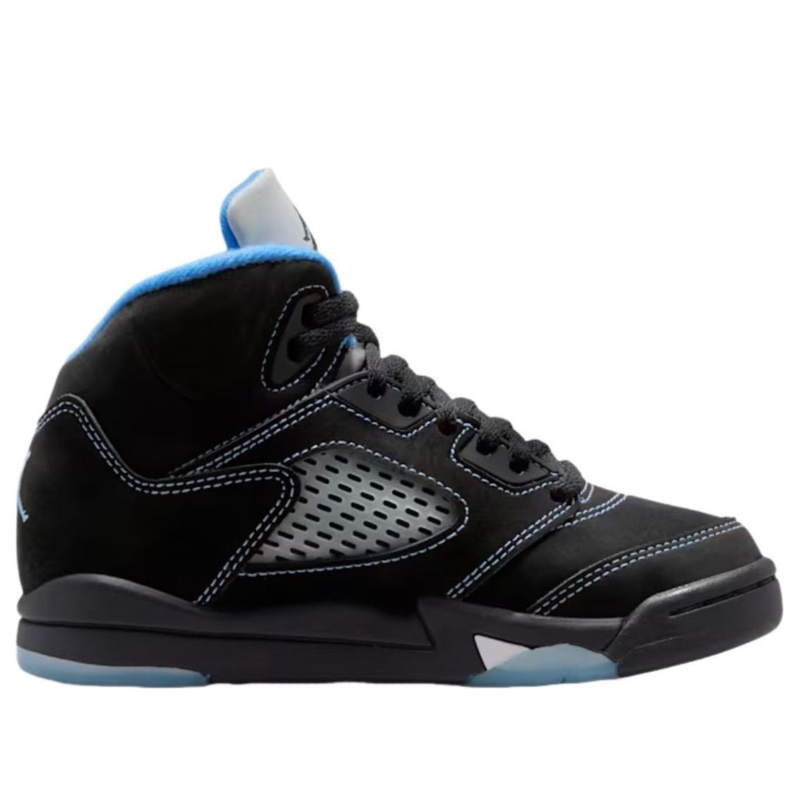(PS) Air Jordan 5 Retro 'Black Carolina' 440889-008