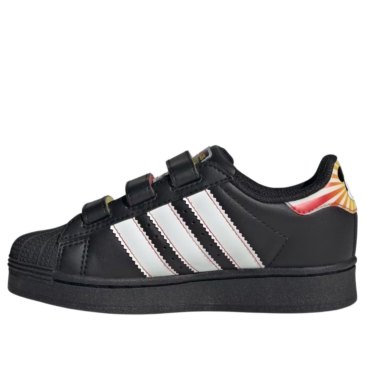 (PS) adidas Disney Superstar LED Light 'Black White' JP8087