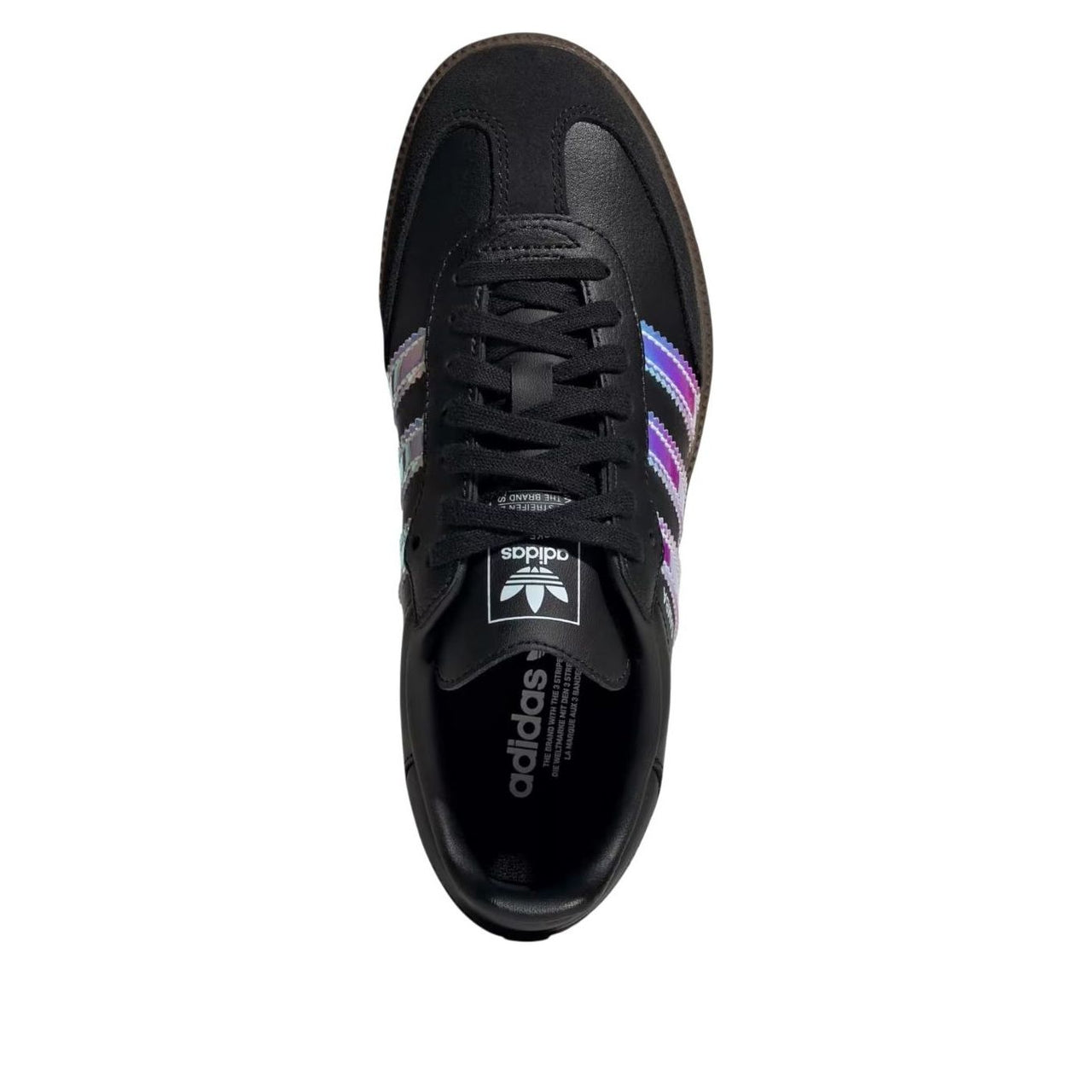 (GS) adidas Samba 'Black Iridescent Stripes' JQ2852