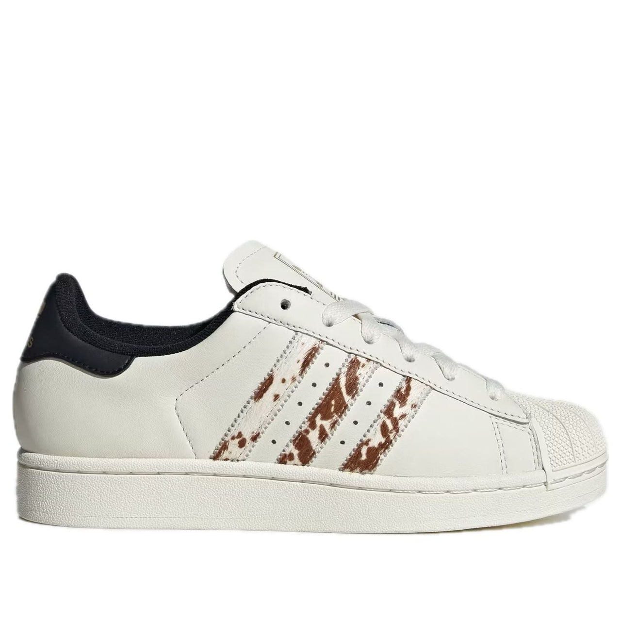 (WMNS) adidas Superstar II 'White Cow Print' JQ6473
