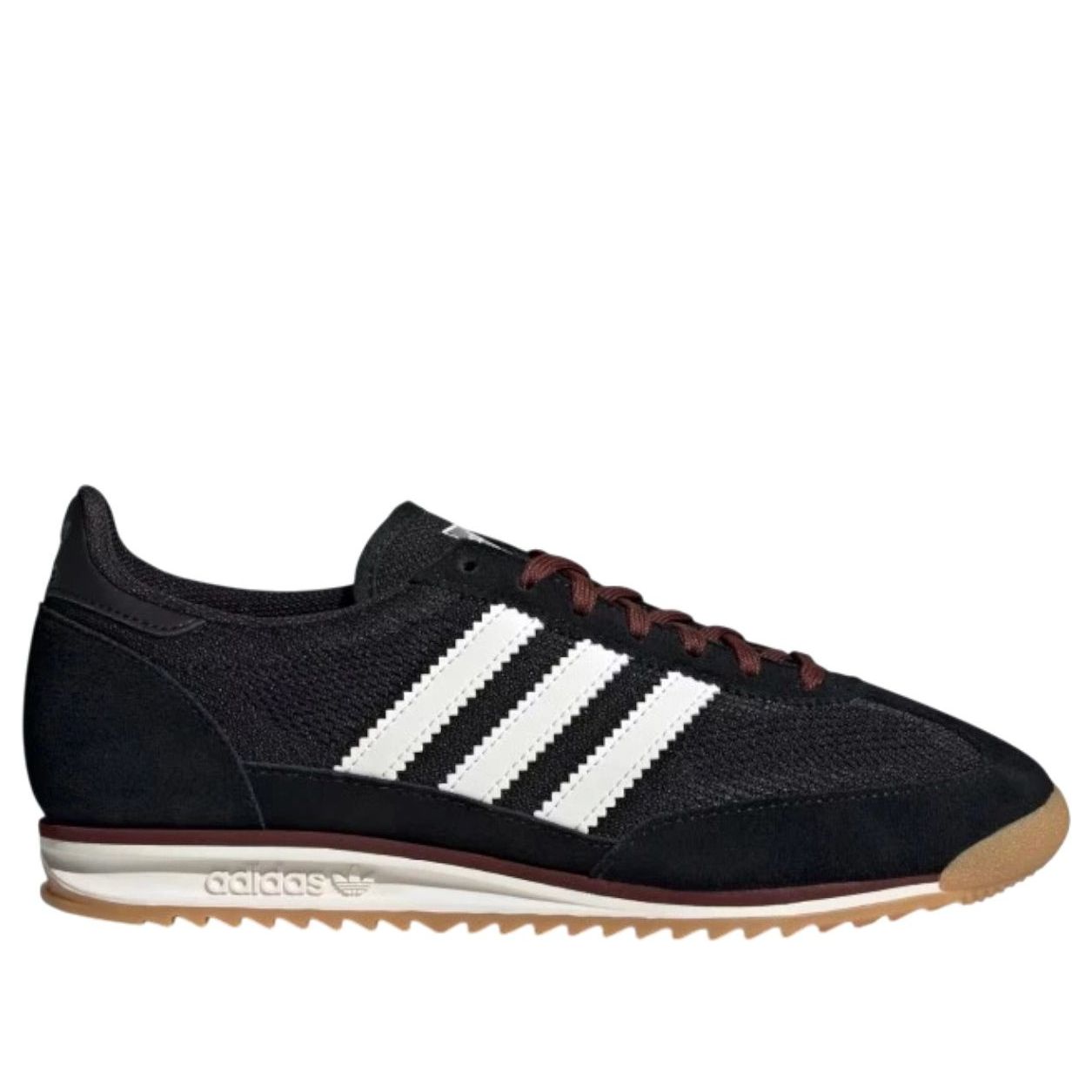 (WMNS) adidas SL 72 'Core Black White Gum' JQ8326