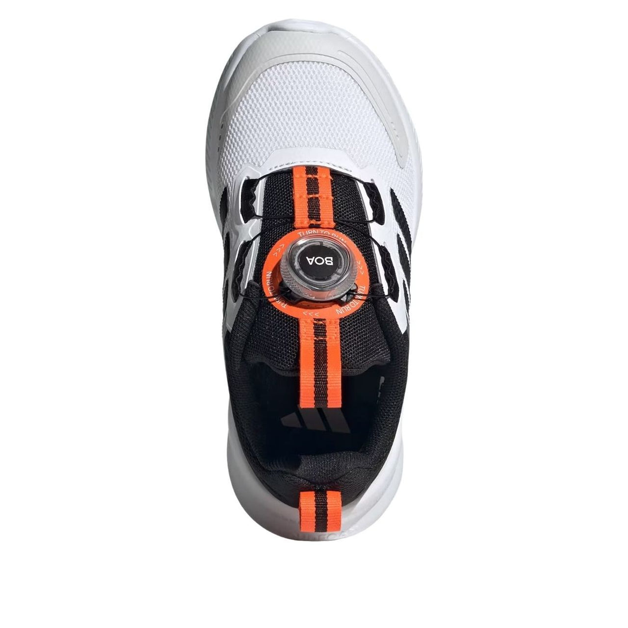 (PS) adidas Fortarun 4.0 'White Black Impact Orange' JR5724