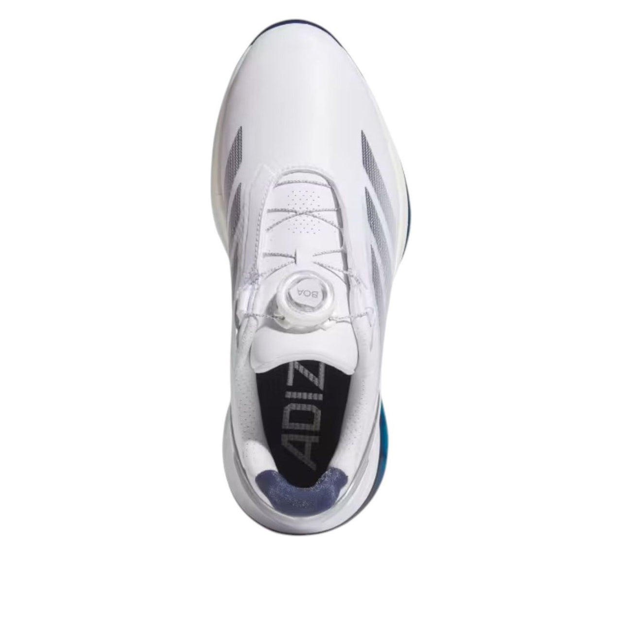(WMNS) adidas Adizero ZG Low Cut Boa Spikeless Golf 'Cloud White Night Indigo' JS1765