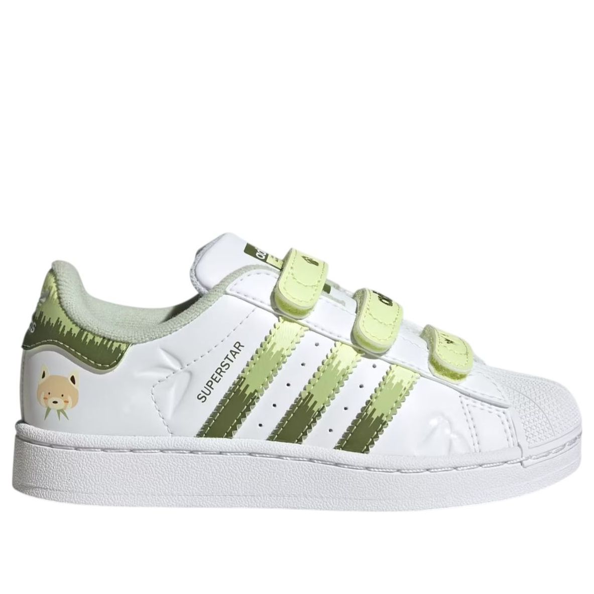 (PS) adidas Superstar II 'Cloud White Focus Olive' JS2474