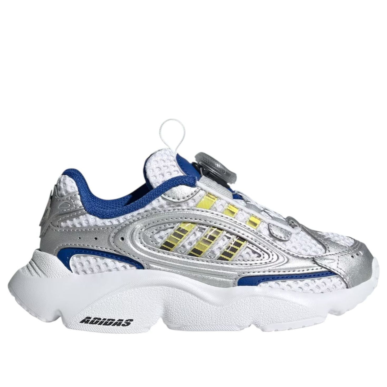 (PS) adidas Ozmillen Boa 'Silver Metallic Yellow' JS2480