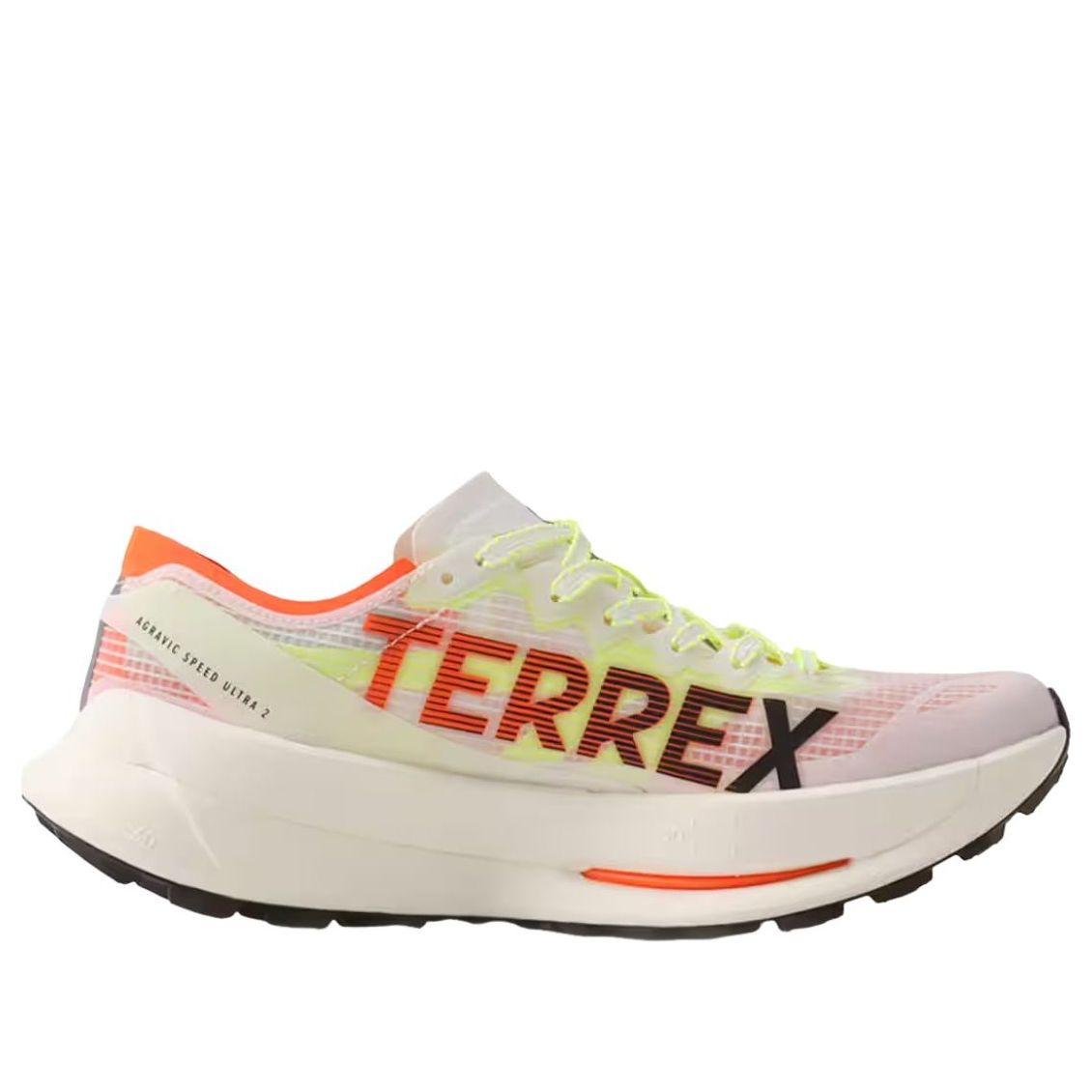 adidas Terrex Agravic Speed Ultra 2 'White Black Semi Impact Orange' JS3534