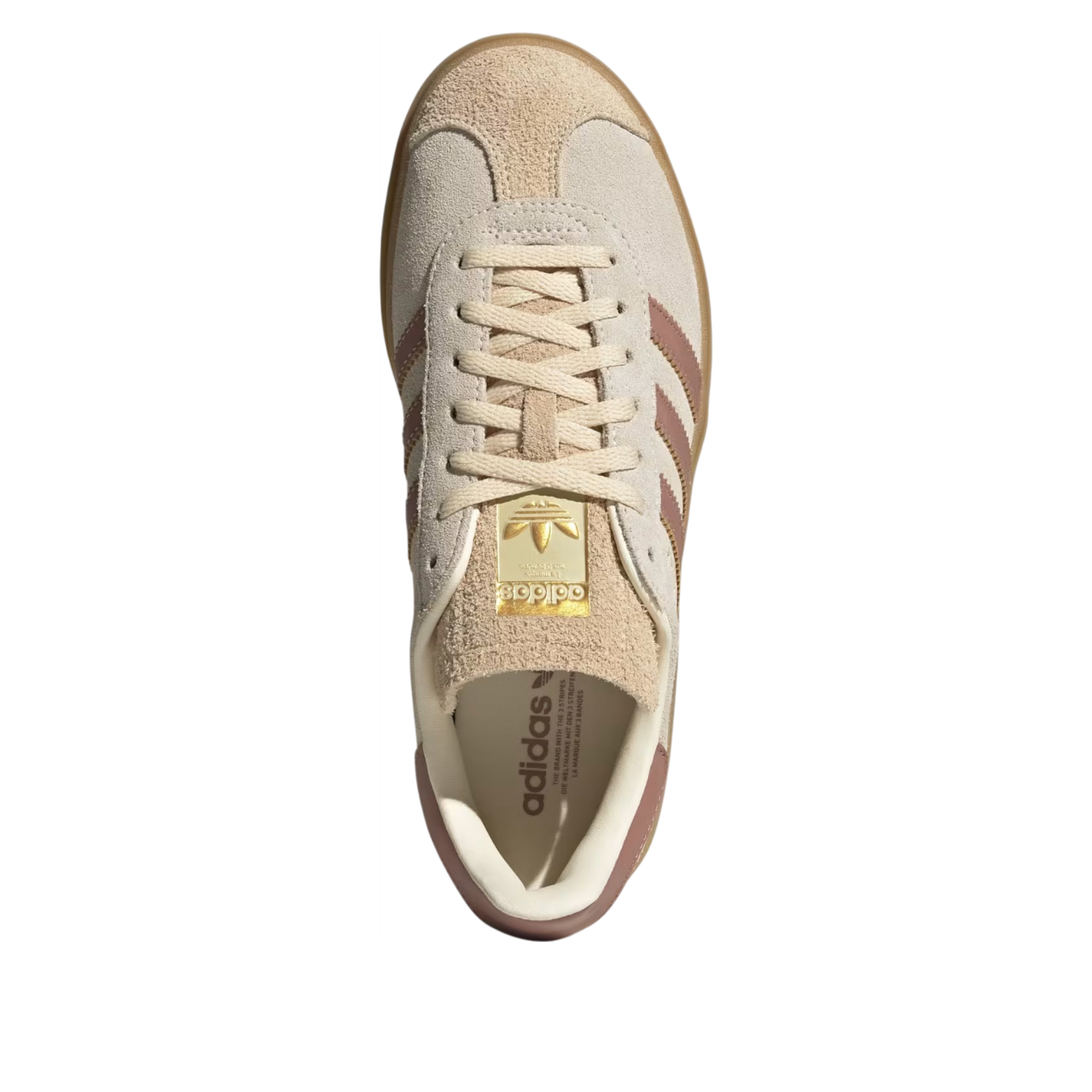 (WMNS) adidas Gazelle Bold 'Cream Warm Clay Sand' JS3893