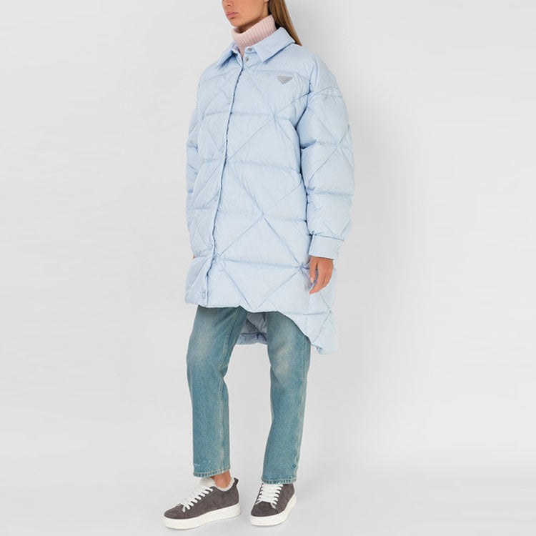 PRADA Down Jackets Women's Blue