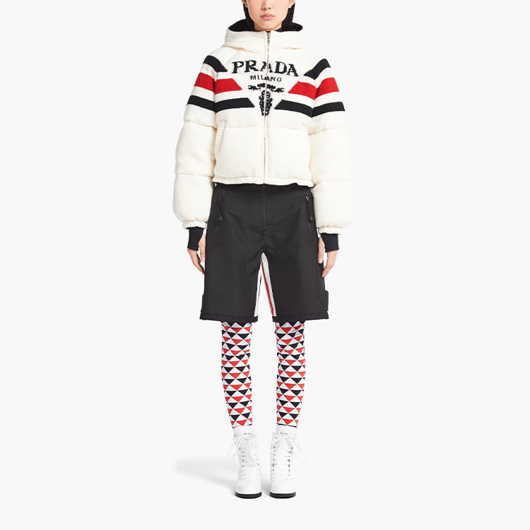 PRADA Down Jackets Women's White