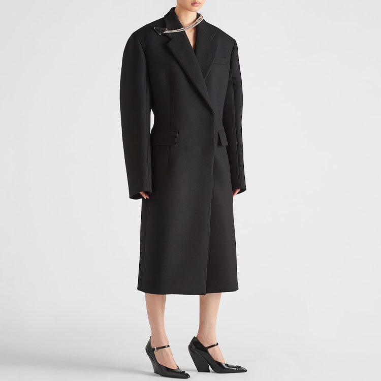 PRADA Coats Women's Black