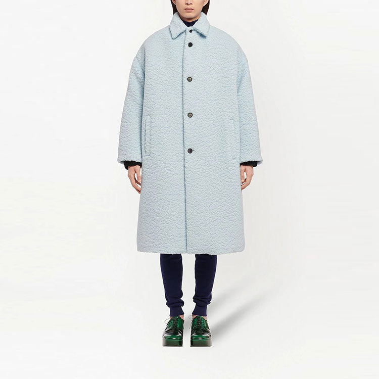 PRADA Coats Women's Blue