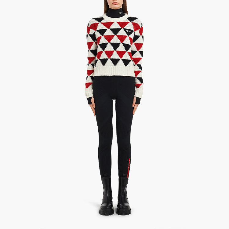 PRADA Cashmere Sweaters Women's Red