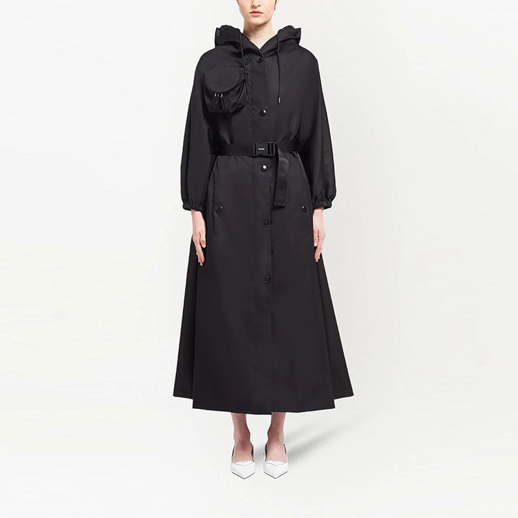 PRADA Coats Women's Black