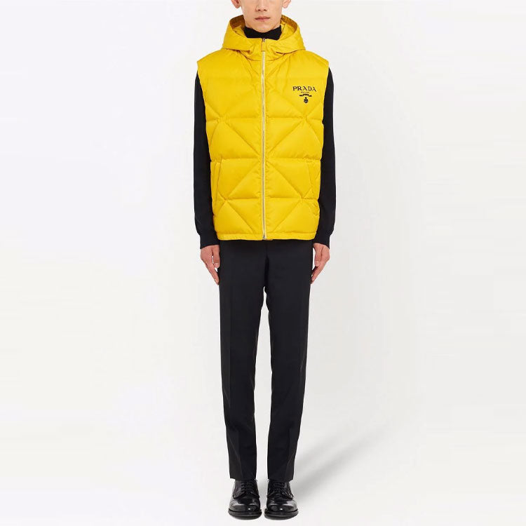 PRADA Down Jackets Men Yellow