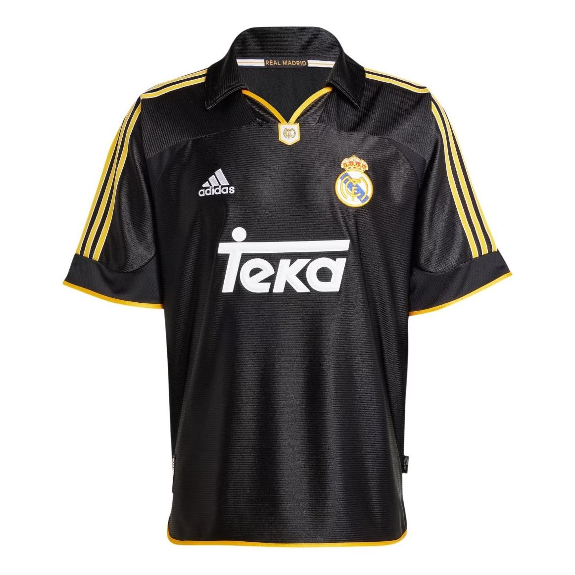 adidas Real Madrid 99/00 Away Jersey 'Black' JW1992