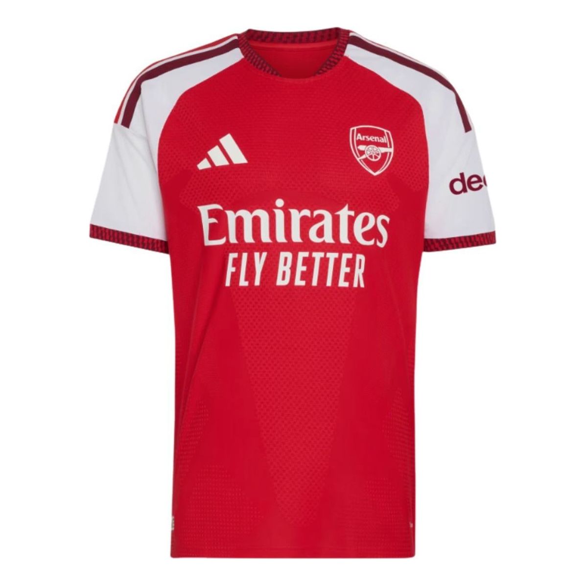 adidas Arsenal FC 26/27 Home Authentic Asia Sizing 'Better Scarlet' JZ3165