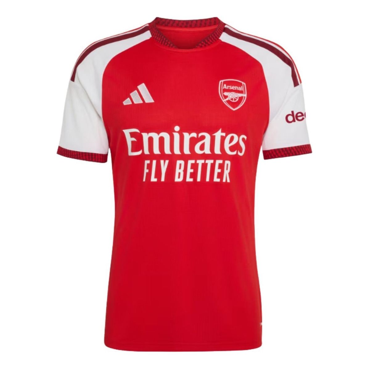 adidas Arsenal FC 26/27 Home Asia Sizing 'Better Scarlet' JZ3168