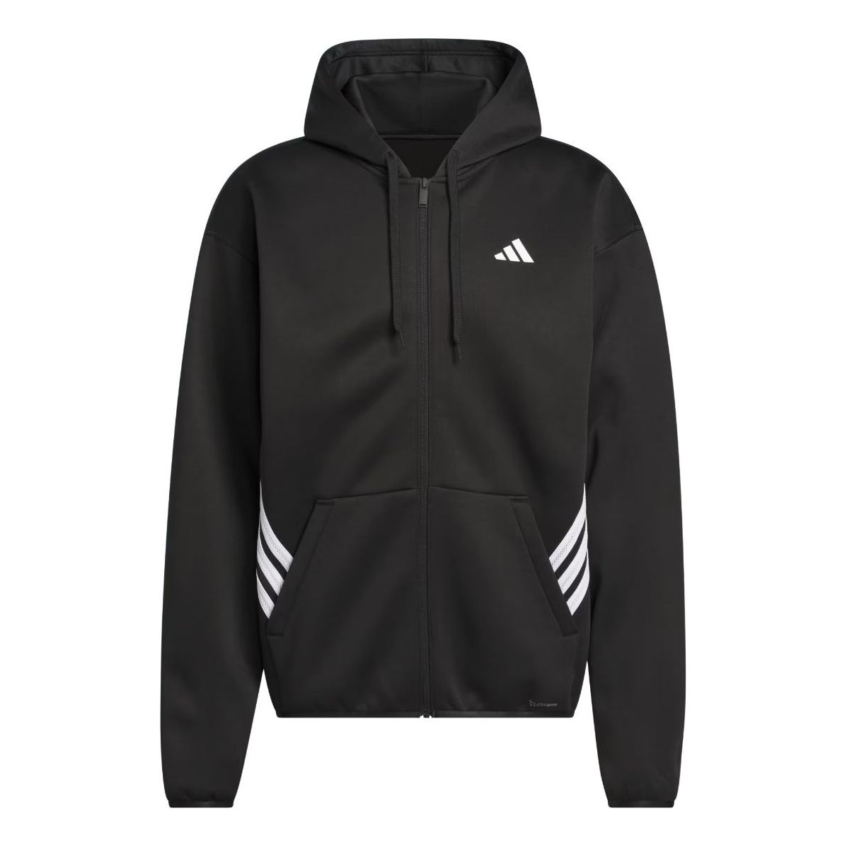 adidas Crazy Warm Full Zip Hoodie 'Black White' JZ9673