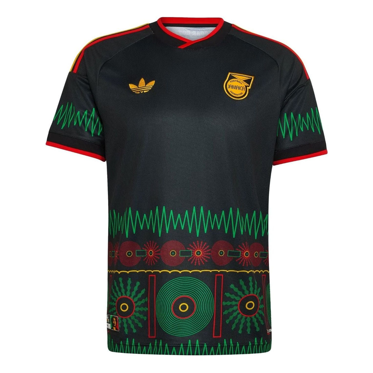 adidas Jamaica 2026 x Bob Marley Away Jersey 'Black' KD0957