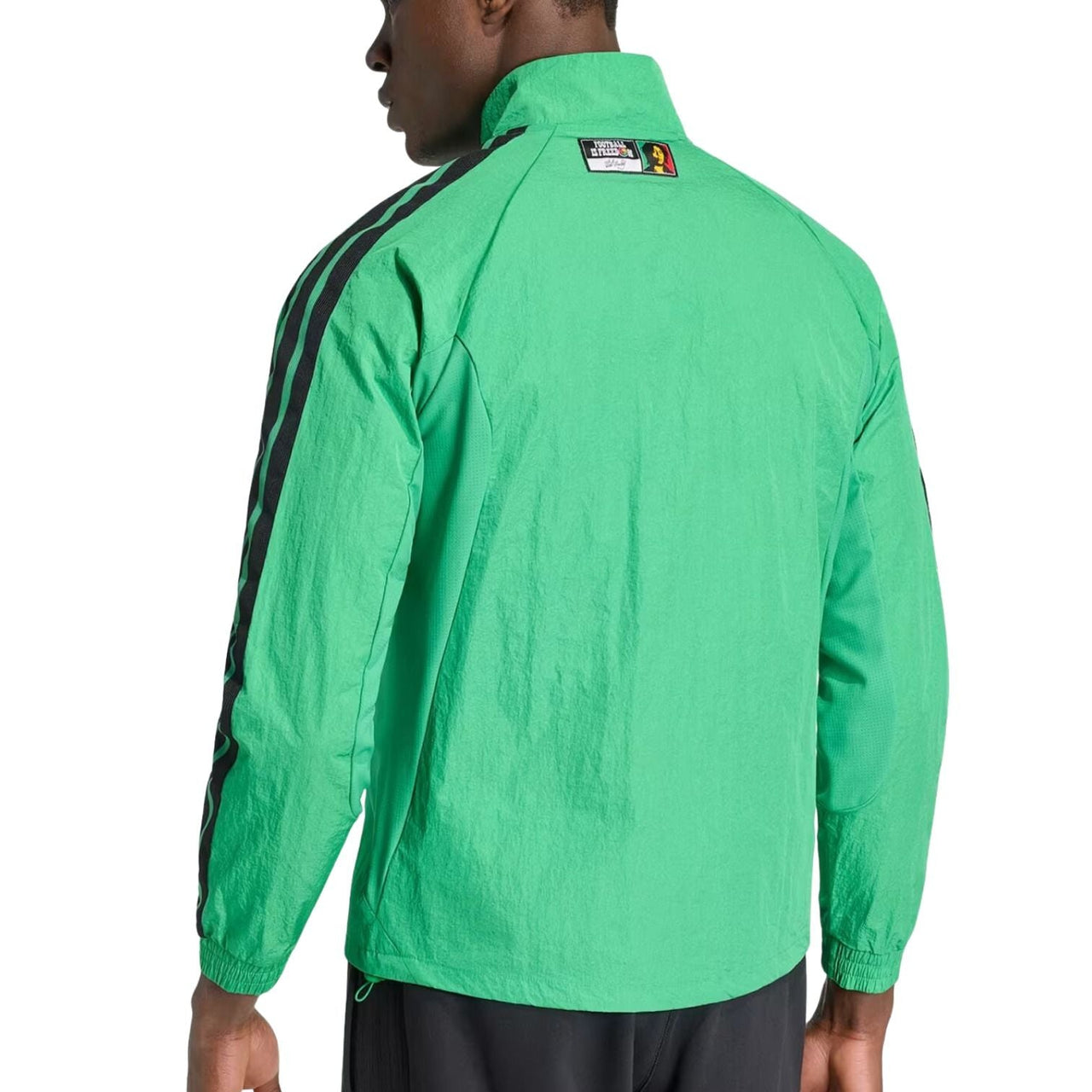 adidas Jamaica 2026 x Bob Marley Home Anthem Jacket 'Vivid Green' JV8195