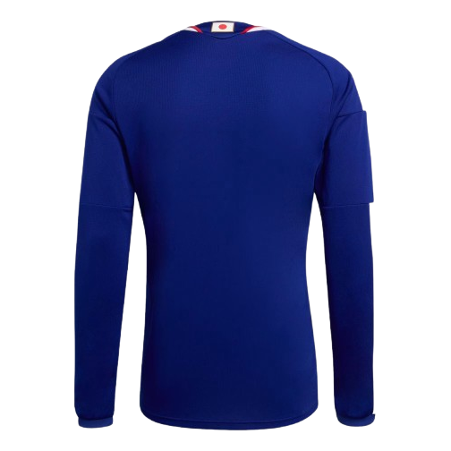 adidas Japan JFA 2026 World Cup Home Long-Sleeve Jersey 'Japan Blue Ash Blue' JZ9680