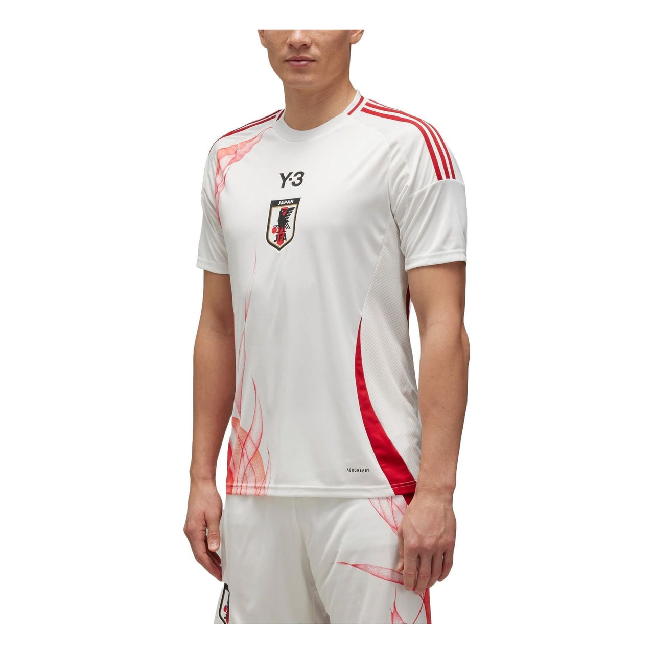 adidas Japan Y-3 24 Away Jersey Asia Sizing 'White' IU0963